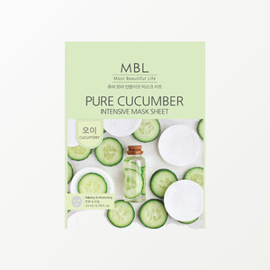 แผ่นมาส์กหน้า Embiel Pure Oi Intensive Mask Sheet 10 แผ่น แผ่นมาส์กหน้า แผ่นมาส์กหน้าเกาหลี แผ่นมาส์กหน้าว่านหางจระเข้ - Product Image 3