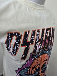 เสื้อยืดคอตตอนยูนิเซ็กซ์ พิมพ์ลายหัวกะโหลก คอกลม แขนสั้น สไตล์ลำลอง ใส่ได้ทั้งฤดูใบไม้ผลิและฤดูร้อน เนื้อผ้าเจอร์ซีย์ ระบายอากาศได้ดี ทรงพอดีตัว - Product Image 3