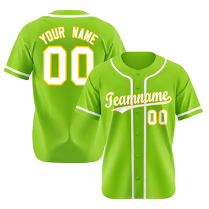 Camiseta de béisbol personalizada, blanca con ribete azul, con botones, nombre del equipo impreso, 00, unisex, para adultos, manga corta - Product Image 4