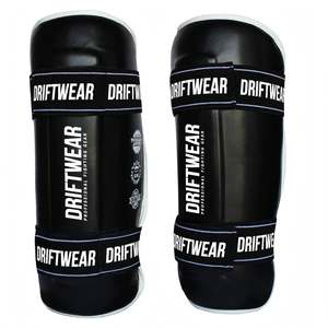DRIFTWEAR - Protectores de Espinilla para Karate, Ligeros y Suaves, con Correas Elásticas de Cuero Sintético de Primera Calidad |   Espinilleras de Artes Marciales Personalizables - Product Image 4
