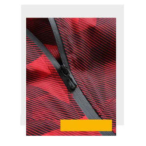 Custom Sublimation Print Camouflage Lightweight Training Jacket and <b>Pants</b> Bulk Discount Hooded Windbreaker Gym Wear Tracksuit - Product Image 5
