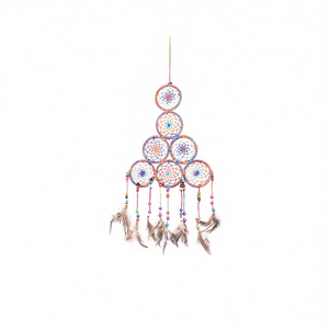 Attrape-rêves triangle arc-en-ciel - Product Image 2