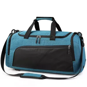 Heavy Duty Large Luxury Weekender Fitness Travel Duffle <b>Bag</b> <b>Waterproof</b> Polyester Lightweight Women's Sports Gym Hiking Camping - Product Image 6