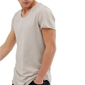 T-shirt formel pour homme de qualité supérieure, 100% coton, délavé à l'acide, anti-boulochage, avec motifs de patchs entièrement imprimés, coupe ample et oversize, faible MOQ V - Product Image 1