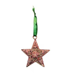 Green Glitter Made Christmas Hanging Ornament Decoration for <b>Tree</b> Home Party Holiday Decor Gift Piece Hanging Pendant - Product Image 4