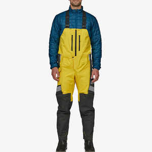 Men Yellow <b>Waterproof</b> Windproof <b>Work</b> Coverall High Visibility Winter Protection Breathable Polyester Uniform - Product Image 1