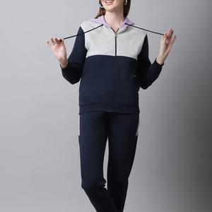 Survêtement pour femmes de bonne qualité, tendance, avec logo personnalisé, léger - Product Image 3
