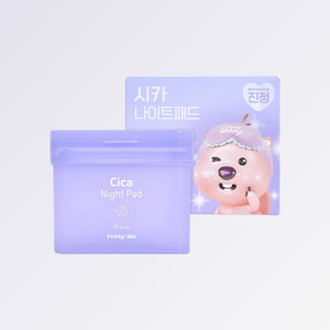 แผ่นมาส์กหน้า Ripeulraimi Cica Night Pad 70 แผ่น โทนเนอร์สำหรับผิว - Product Image 3