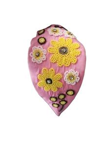 Serre-tête de luxe en perles de verre et strass, accessoire capillaire haut de gamme pour mariages à prix abordable - Product Image 5