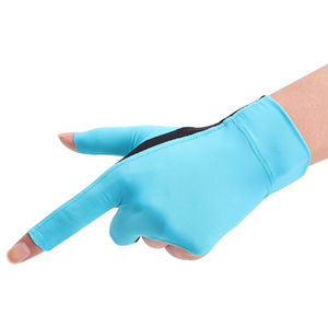 Guantes de billar de 3 dedos, hechos de poliéster y algodón, ajustables y compatibles con pantallas táctiles, precio competitivo. - Product Image 5