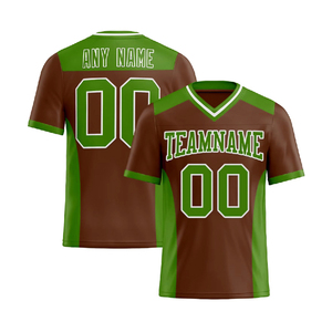 เสื้อเจอร์ซีย์กีฬาดีไซน์ใหม่ล่าสุดขายส่ง เย็บอย่างดี ระบายอากาศได้ดี เสื้ออเมริกันฟุตบอล - Product Image 6