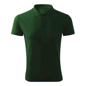 Polo de hombre con logotipo personalizado 100% algodón - Polo de manga corta tipo jersey para golf - Product Image 6