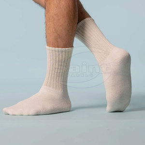 Best Selling Winter Crew 100% Cotton Men's Casual <b>Socks</b> Breathable Comfortable Eco-Friendly Quick Dry High Quality Low MOQ - Product Image 5