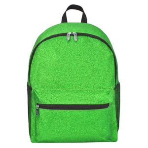 Custom Unisex Fashion Dance Glitter Sparkle Sports <b>Backpack</b> with Zipper Closure Water Resistant & Large Capacity for Students - Product Image 4