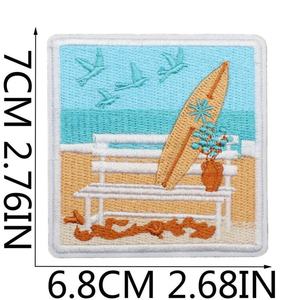 Best Selling Custom Embroidery Patch <b>Iron</b> <b>On</b> Sew <b>On</b> Uniform Logo Clothing Badge Eco Friendly Chenille Decorative Fashion Patch - Product Image 2