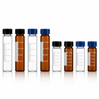 Flacons en verre injectables, bouteilles d'huiles essentielles, contenants de stockage, flacons compte-gouttes