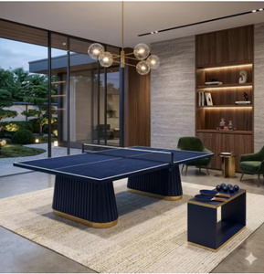 Table de ping-pong Avena avec tiroir, table de tennis de table moderne, design personnalisé de luxe pour la maison, l'hôtel, le club - Product Image 2