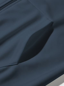 Men's Sports Casual Reversible Vest Hoodie Winter Hooded Warm Zip-Up Cooling Fleece Windproof Jacket with Pockets Black Gray - Product Image 5