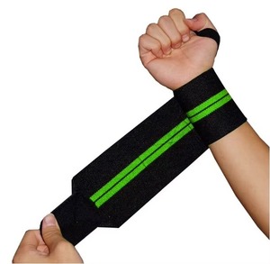 สายรัดข้อมือยืดหยุ่นกันลื่นสำหรับการฝึกความแข็งแรง การออกกำลังกายในยิม การยกน้ำหนัก และการรองรับกล้ามเนื้อ - Product Image 5