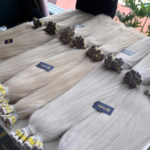 ผมต่อเวียดนามแท้ Rusa แบบเส้นใหญ่  ถักด้วยเครื่องจักร  แบบ Double Weft  หนาพิเศษ 100 กรัม  ปลายผมเต็ม  ทุกสี  แบบพันรอบ  รับสั่งทำพิเศษ - Product Image 1
