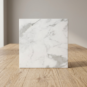Chine Blanc 400x400mm Carreau de Céramique Sol Indonésien Porcelaine Marbre Émaillé Carreaux de Mur Pour Salon 40x40cm - Product Image 3