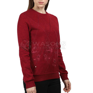 Sweat-shirt pour femme au style streetwear décontracté, combinaison de tissu doux, confort et facilité d'utilisation quotidienne, look tendance et épuré - Product Image 2