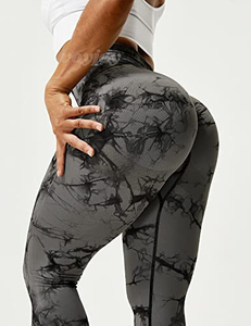 Women's High-Waisted Gym <b>Leggings</b> with <b>Butt</b> <b>Lift</b> Front Zipper Organic Cotton Soft Fitness Yoga Wear Breathable - Product Image 5