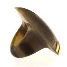 Bague artisanale en corne pour homme et femme, bague en corne de buffle naturelle pour un usage quotidien, bague de haute qualité pour les occasions spéciales >Artisanat naturel - Product Image 1