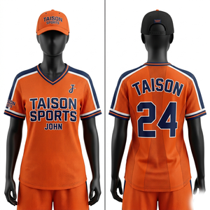 เสื้อเจอร์ซีย์ตาข่ายโพลีเอสเตอร์พรีเมียม 160 GSM สีแดงขาว ตัดต่อแผงสีตัดกัน คอวี พิมพ์ลายแบบซับลิเมชั่นด้วยความร้อนตามสั่ง - Product Image 2