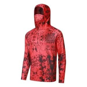 Camisetas de Pesca con Capucha para Pescadores Activos - Protección UPF 50+, Impermeables, Transpirables, Antibacterianas, de Secado Rápido, Tallas Grandes, Unisex - Product Image 5