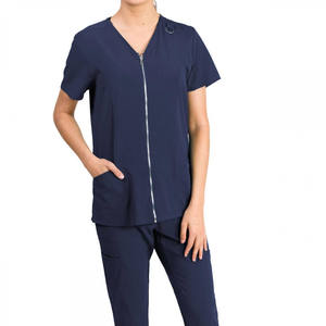Ensemble d'uniformes médicaux pour infirmières, tissu doux et confortable, usage quotidien, vêtements pour le personnel médical en clinique, design léger et respirant - Product Image 2