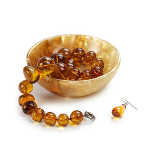 Bol classique en marbre onyx naturel multicolore poli, tendance, luxe, emballage personnalisé, décoration élégante pour la maison, prix de gros - Product Image 3