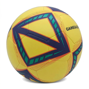 Balón de Fútbol GAMEGAZER HB-1014 Talla 5 Peso 410-450G Circunferencia 680-700MM PU EVA con Cámara de Aire, Color y Logotipo Personalizados, Alta Calidad - Product Image 2