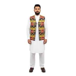 Gilets d'été pour hommes, coupe ajustée, respirants, coupe-vent, style vintage, 100% polyester, broderie, service OEM, meilleur prix de gros - Product Image 4