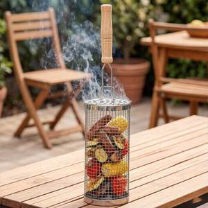 Camping Stainless Steel Charcoal Indoor Restaurant Hotpot <strong>Table</strong> Portable Outdoor Station Flip <strong>Gas</strong> Grill <strong>Bbq</strong> - Product Image 6