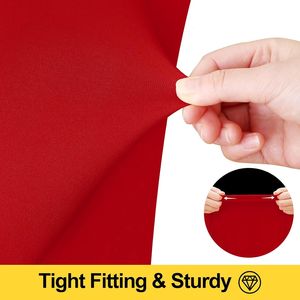 Smiry Copritavolo Rettangolare Impermeabile Lavabile 6FT, Fodera Elasticizzata in Spandex per Tavoli - Product Image 3