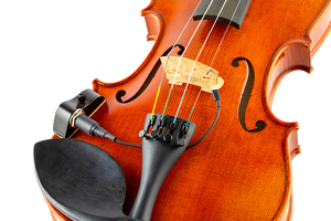Passive Piezo Pickup for Violin Onboard Knob Volume Control Lightweight Wood Material <b>String</b> <b>Instrument</b> - Product Image 3