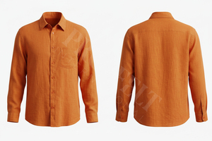 Camisas de Vestir Formales de Manga Larga para Hombre, Ajustadas, de Poliéster, con Botones, de Secado Rápido, con Etiqueta Privada Aceptada - Product Image 6