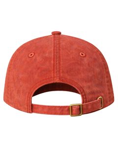 Casquette de baseball en coton orange rouille unie, ajustable, unisexe, décontractée, respirante, confortable, personnalisable, qualité supérieure - Product Image 2