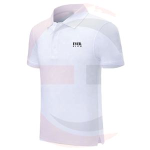 Chemise décontractée pour homme, coupe classique, respirante, design uni, haute qualité, polyester/coton, manches courtes - Product Image 1