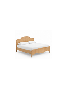 Base de Cama Moderna de Madera Maciza, Diseño Premium con Plataforma, Acabado Natural, Muebles de Dormitorio para Casa, Hotel, Apartamento - Product Image 4