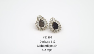 Pendientes de tuerca 11899 con circonita cúbica, diseño de halo marquesa y engaste de garra, joyería llamativa y brillante para fiestas y bodas - Product Image 6