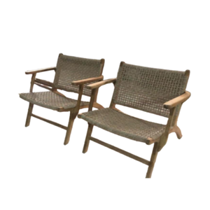 Chaises à dossier en rotin Chaises de salle à manger pour meubles de patio extérieur de haute qualité Design simple moderne Prix de gros - Product Image 3