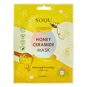 Mascarilla de Miel (5/CAJA) SOQU MASCARILLA HIDRATANTE Y NUTRITIVA DE MIEL Y CERAMIDA _K beauty - Product Image 1