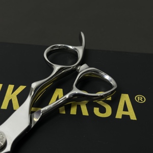 Ciseaux de barbier professionnels ergonomiques 440c pour droitiers, en acier inoxydable, pour la coupe de cheveux, ciseaux de coiffeur de salon - Product Image 4