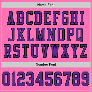 Camiseta de Fútbol Rosa, Morada y Negra, de Malla, Auténtica, para Torneo de Fútbol, Club, Manga Corta, Estampada, Ropa Deportiva, Camiseta Deportiva - Product Image 3