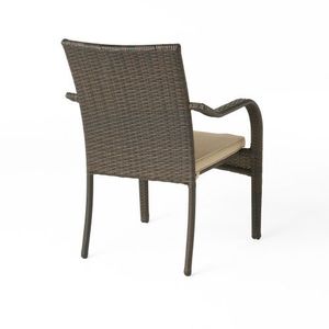 Sedie da Esterno in Vimini 56225.00CHRBRN KD Durevoli ed Eleganti per Patio o Giardino - Product Image 4