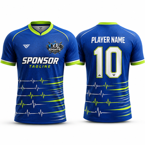 High Quality <b>Soccer</b> Jersey Digital Printing Design Lightweight Moisture Control OEM Teamwear Suppliers - Product Image 1