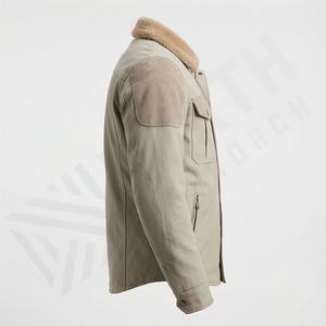Chaqueta de Motociclismo de Cuero PU Transpirable para Hombre de la Mejor Calidad, Nueva Colección de Invierno con Protecciones Desmontables - Product Image 3