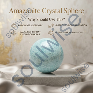Esfera de Cristal de Amazonita Natural, Bola de Piedra Preciosa Pulida para Decoración del Hogar, Meditación, Feng Shui - Product Image 2